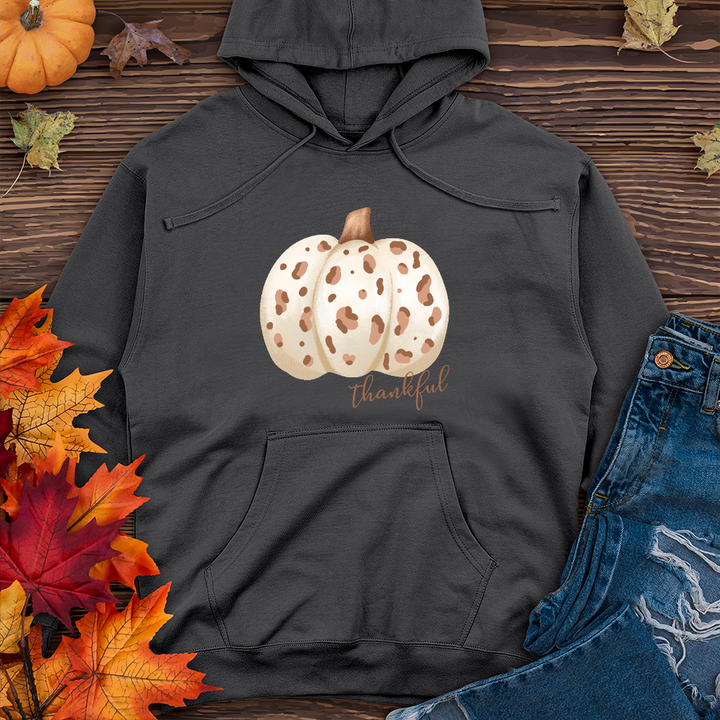 Thankful Skin Colored Pumpkin Midweight Hoodie