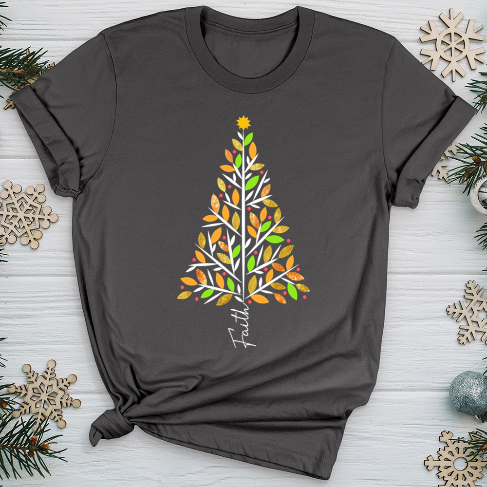 Faith Christmas Tree Softstyle Tee