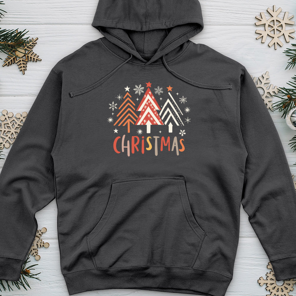 Christmas Midweight Hooded Sweatshirt