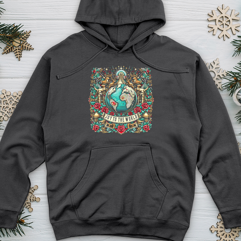 Joy to the World Midweight Hooded Sweatshirt