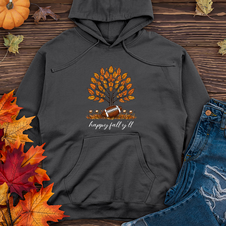 Happy Fall Yll Midweight Hooded Sweatshirt