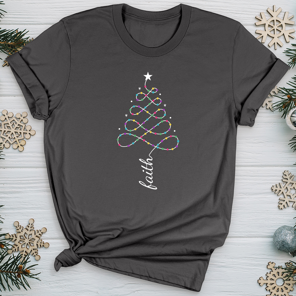 Faith Lights Tree Softstyle Tee