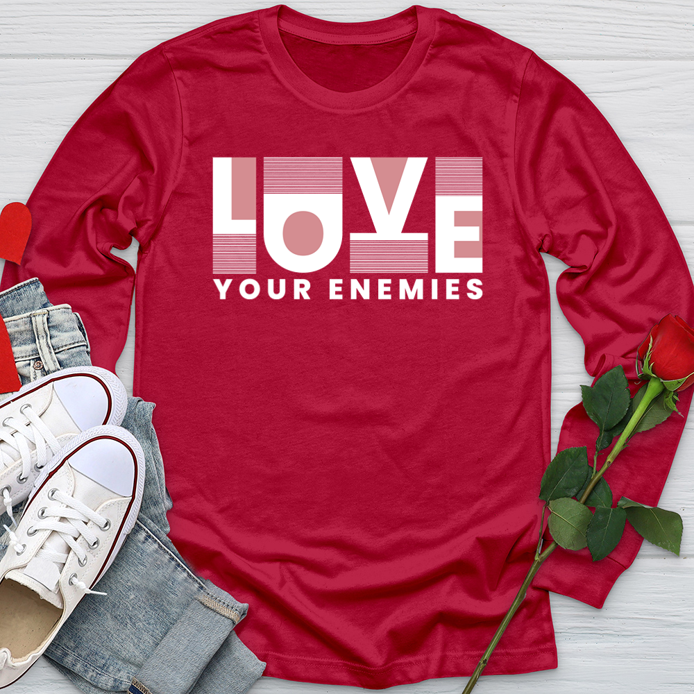 Love Your Enemies Graphic Softstyle Long Sleeve