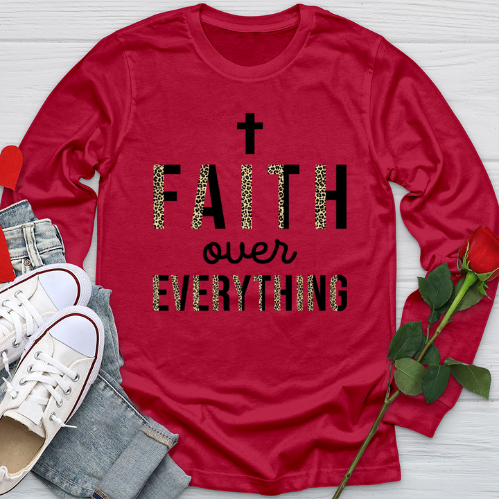 Faith Over Everything Softstyle Long Sleeve