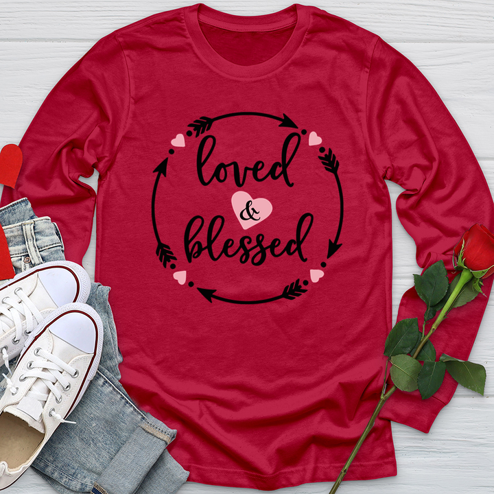 Loves & Blessed Softstyle Long Sleeve