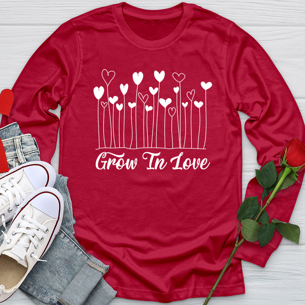 Grow In Love Softstyle Long Sleeve