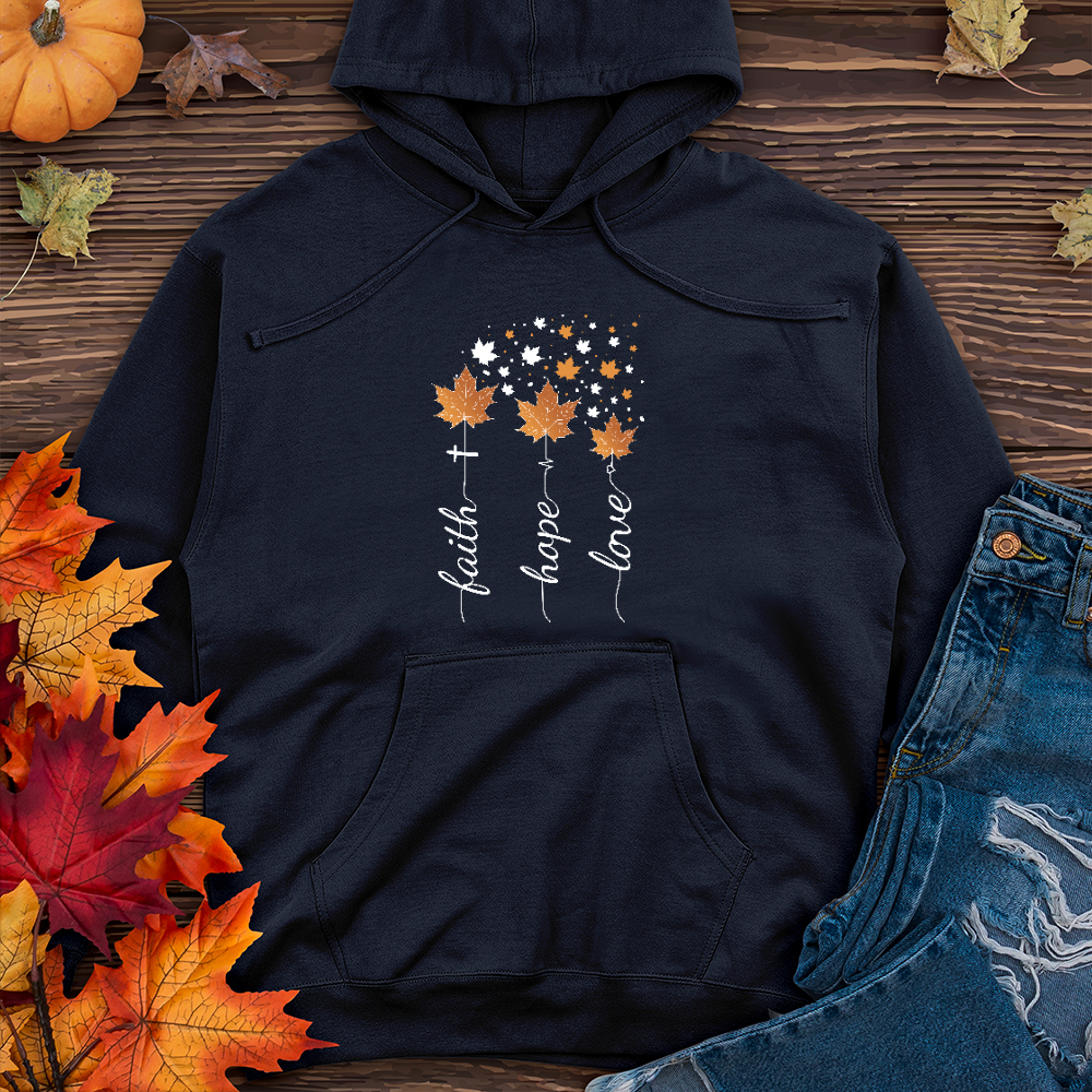 TGB Floating Leaves Midweight Hoodie