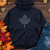 Thankful Maple Leaf Drawing Midweight Hoodie