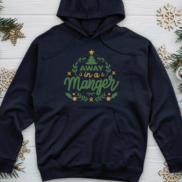 Away in Manger Midweight Hooded Sweatshirt