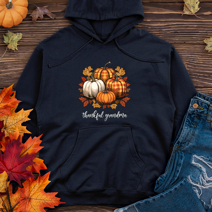 Thankful Grandma Midweight Hooded Sweatshirt