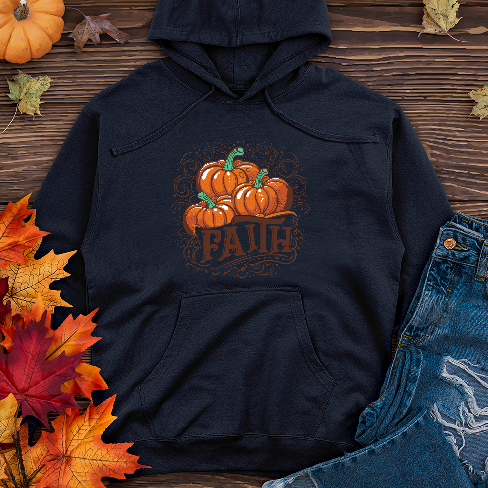 Autumn Affection Pumpkins Midweight Hoodie