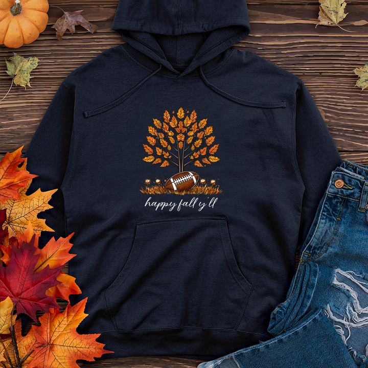 Happy Fall Yll Midweight Hooded Sweatshirt