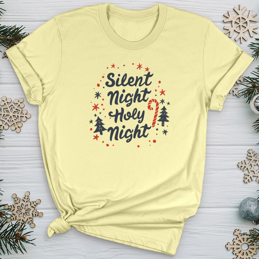 Silent Night Holy Night 01 Softstyle Tee