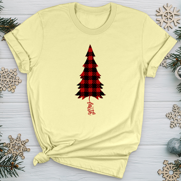 Faith Christmas Pattern Softstyle Tee