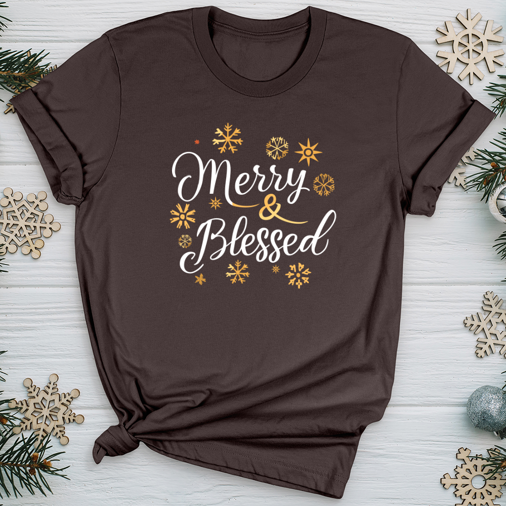 Merry and Blessed 01 Softstyle Tee