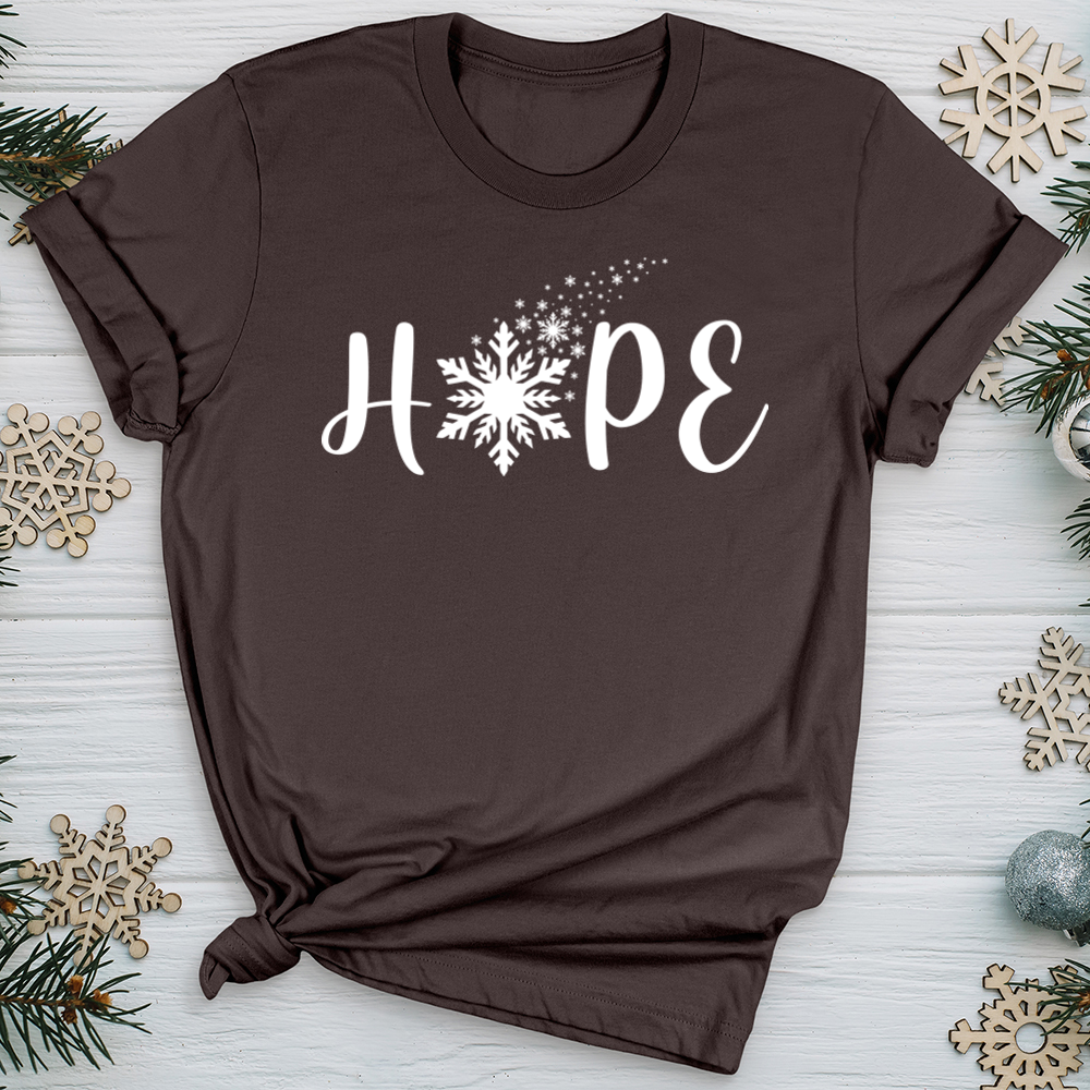 Hope Snowflake Softstyle Tee