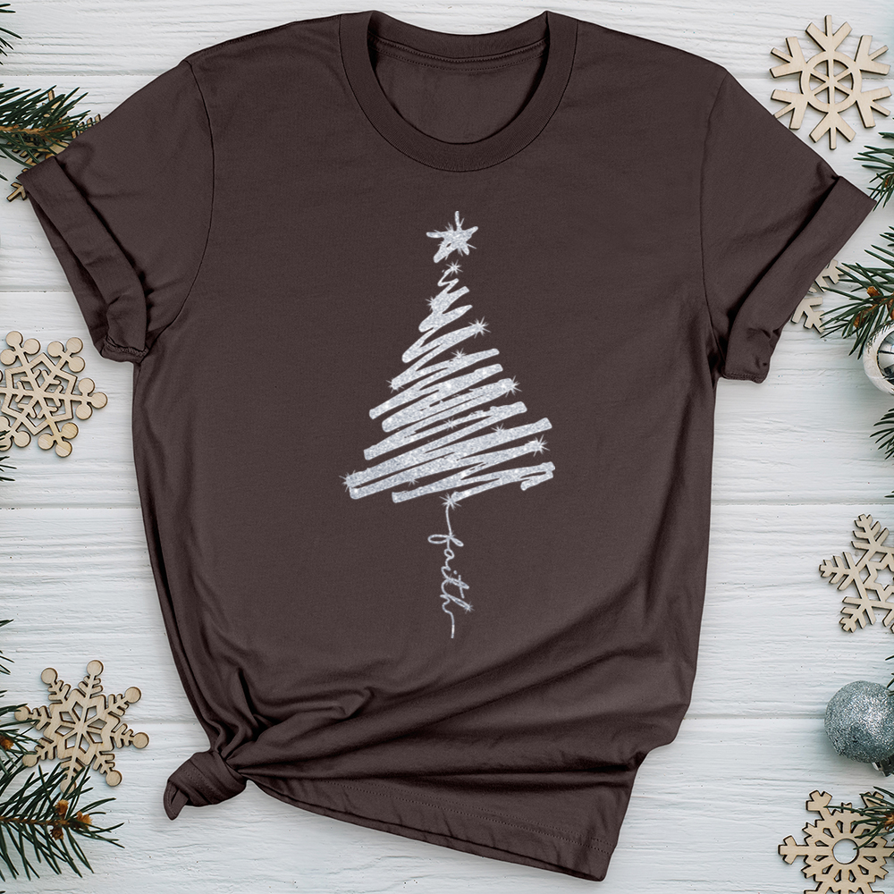 Scribbly Faith Tree Softstyle Tee