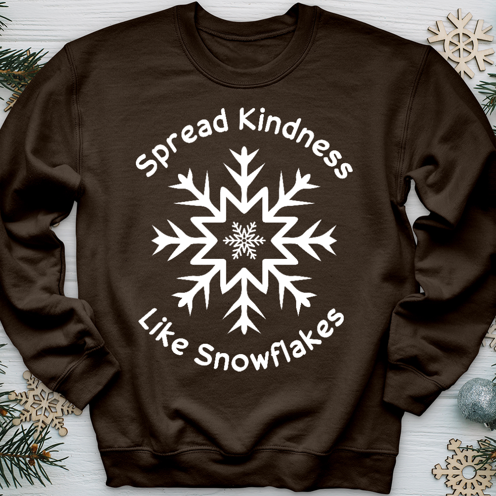 Spread Kindness Like Snowflakes Crewneck