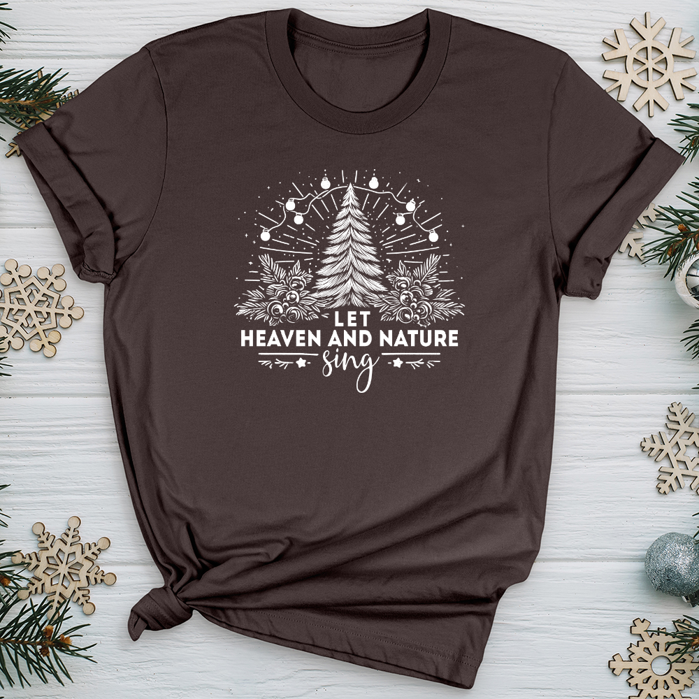 Let Heaven and Nature Sing Softstyle Tee