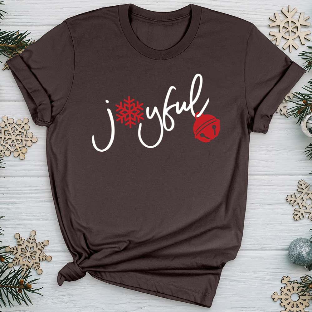 Joyful Christmas Flake 01 Softstyle Tee