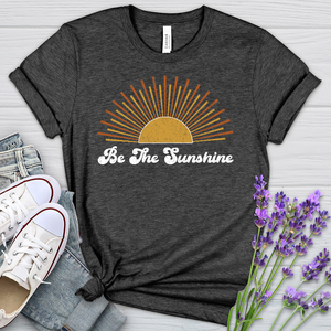 Be The Sunshine Sun Heathered Tee