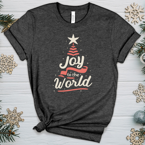 Joy Tree Heathered Tee