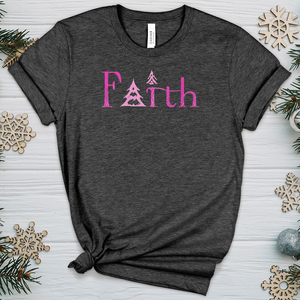 Faith Tree Heathered Tee