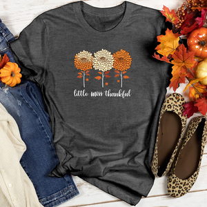 Playful Autumn Polka Dot Mum Trio Heathered Tee