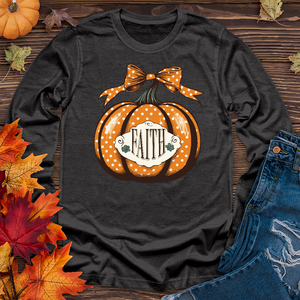 Spotted Faith Pumpkin Long Sleeve Tee