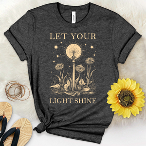 Dandelion Light Shine Heathered Tee