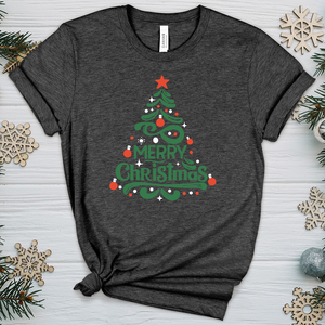 Merry Christmas Heathered Tee