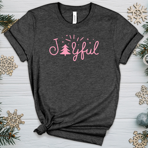 Joyful Heathered Tee