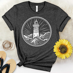 Be The Light Heathered Tee