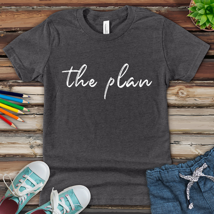 The Plan Youth Heathered Tee