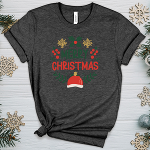 Merry christmas Heathered Tee