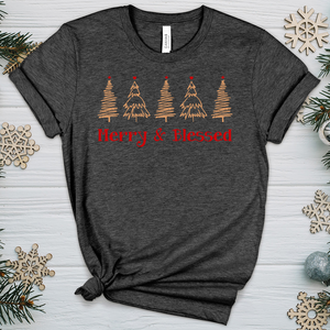 Blessed Christmas Farm Heathered Tee