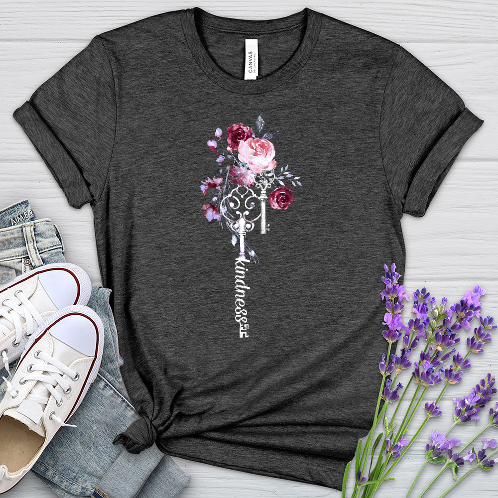 Kindness Is Key Heathered Tee