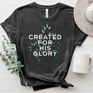 Created For His Glory Heathered Tee