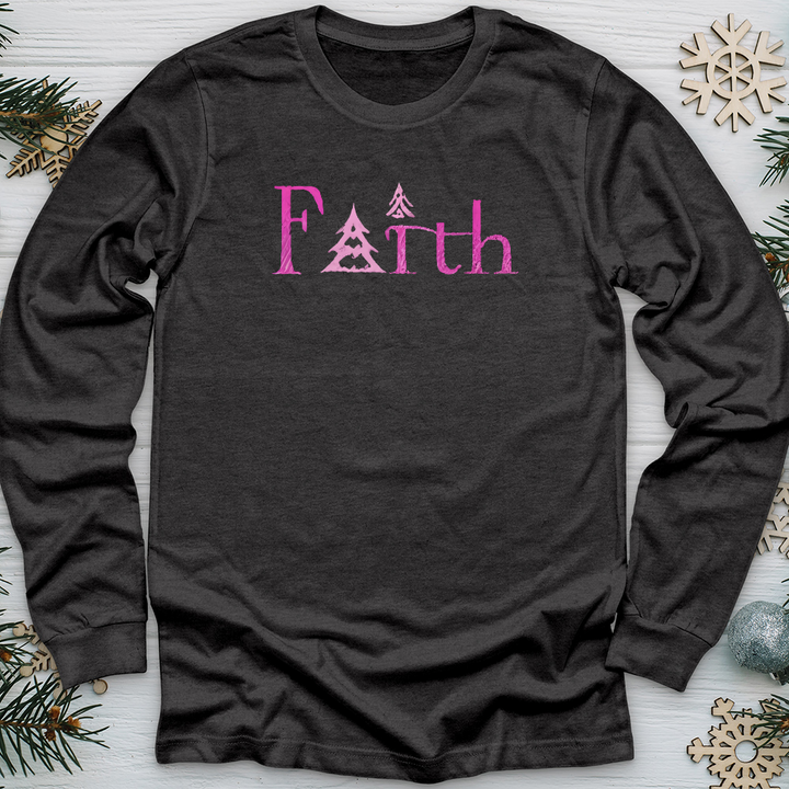 Faith Tree Long Sleeve Tee