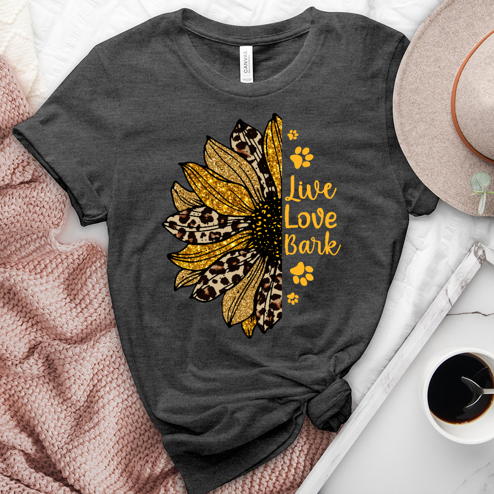Live Love Bark Heathered Tee