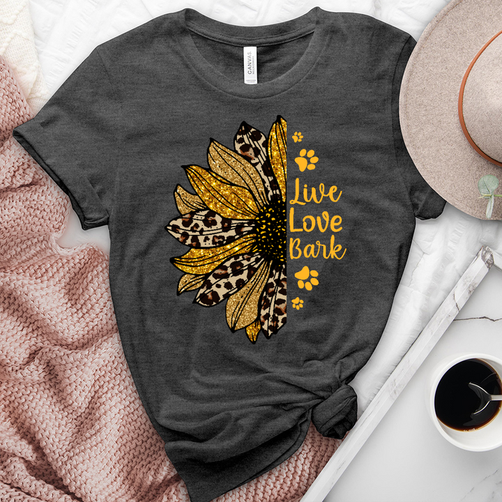 Live Love Bark Heathered Tee
