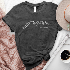 Hills and Valleys Heathered Tee