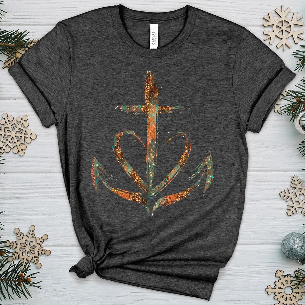 Leopard Anchor V3 Heathered Tee