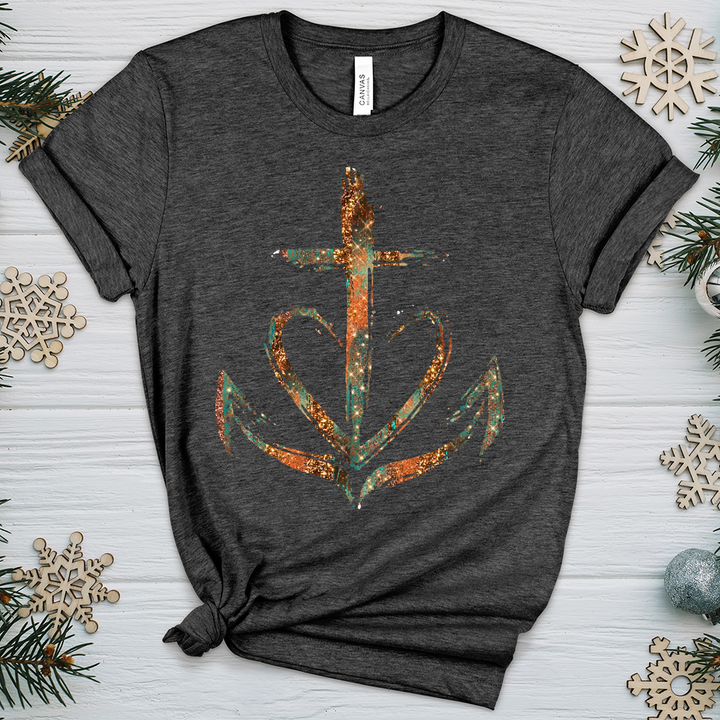 Leopard Anchor V3 Heathered Tee