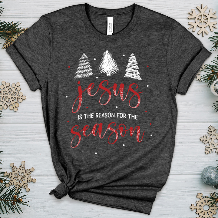 Jesus Is Heathered Tee
