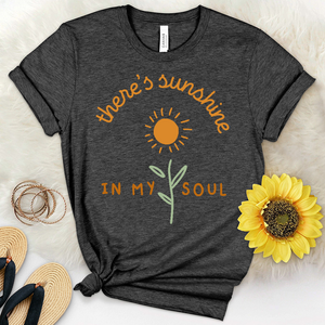 There's Sunshine Heathered Tee