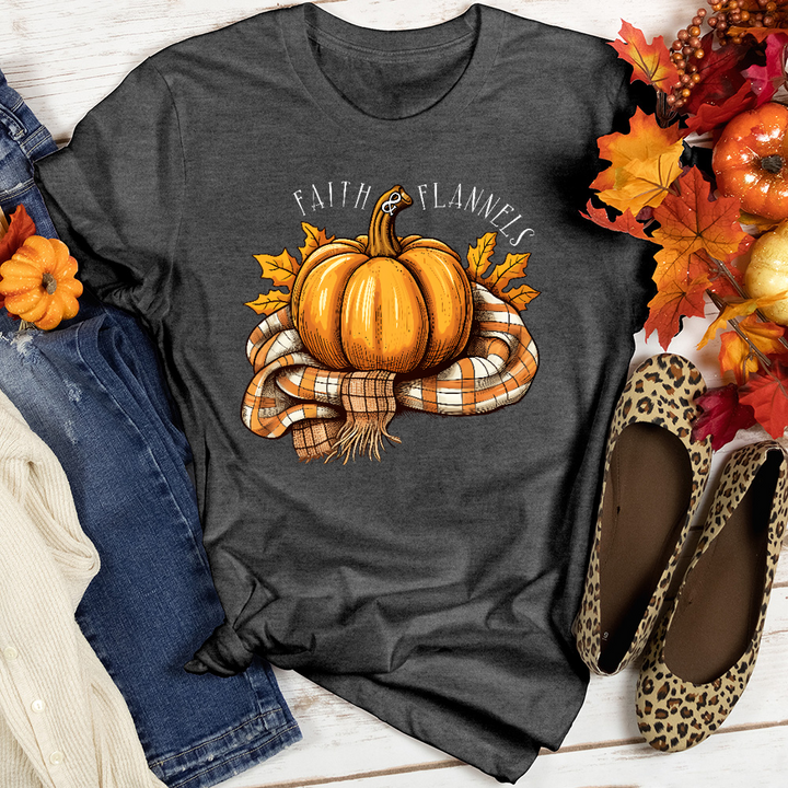Faith & Flannels Heathered Tee