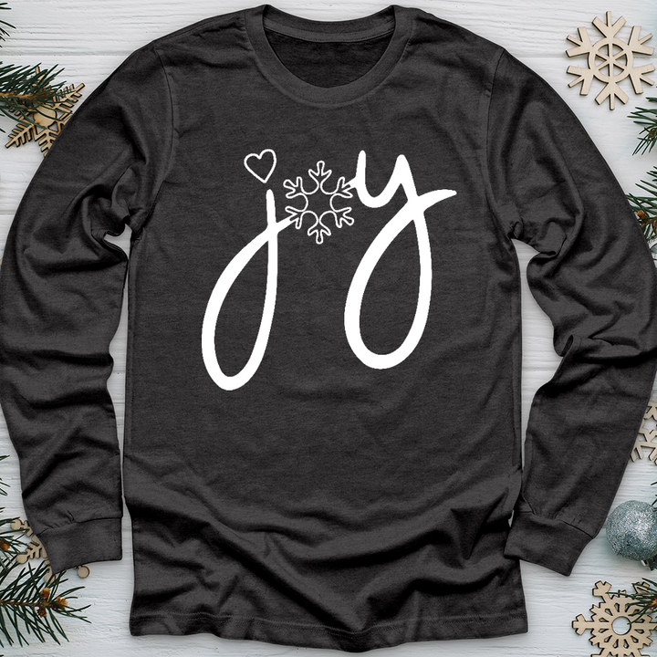 Joy Snowflake 01 Long Sleeve Tee