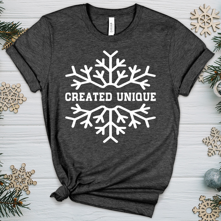 Created Unique Heathered Tee