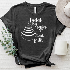Faith Coffee Heathered Tee